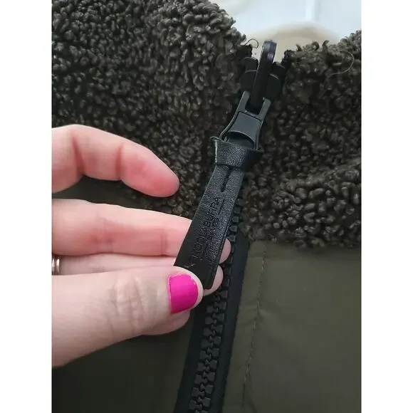 Koolaburra by UGG Reversible Sherpa Heavyweight Puffer Jacket Womans Size 2XL